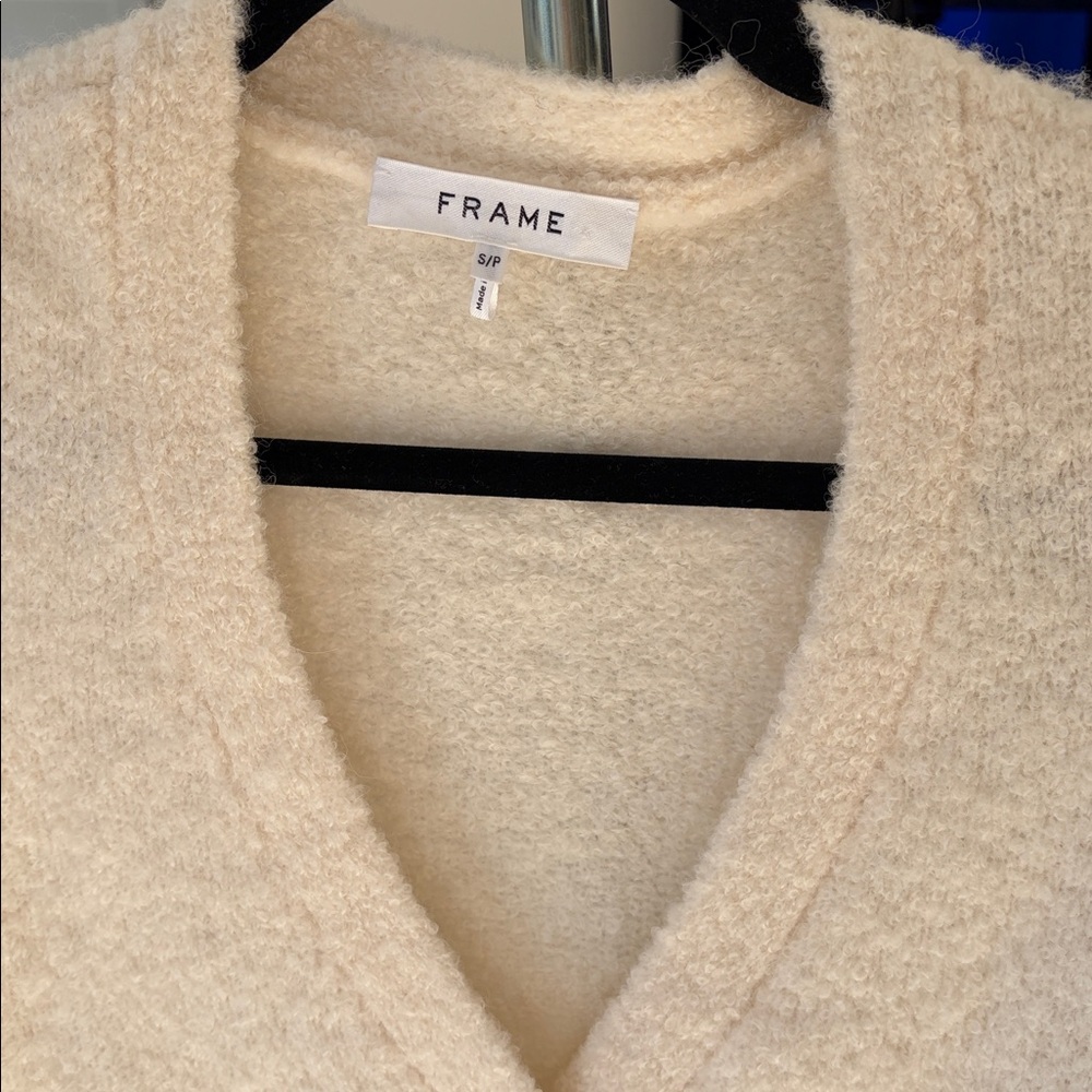 Frame Cardigan white - Picture 3 of 3